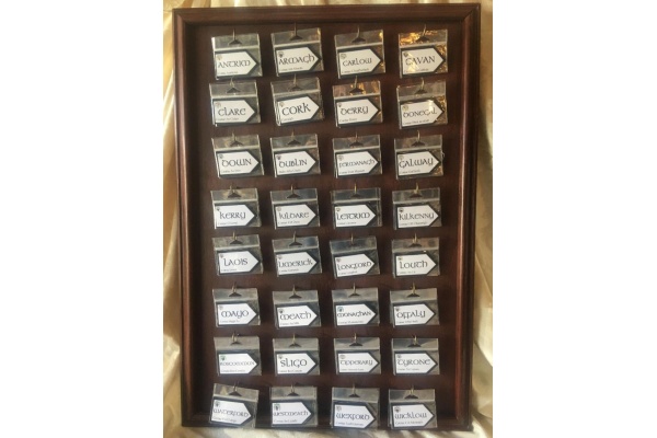 County Road Sign Magnets Display