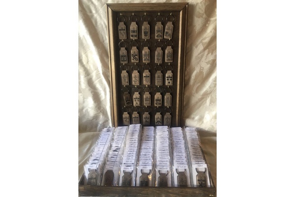 Coat of Arms Leatherette Keychains