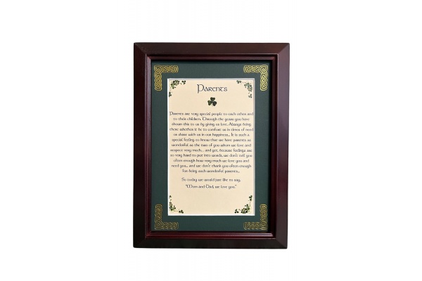 Parents - 5x7 Framed Blessing