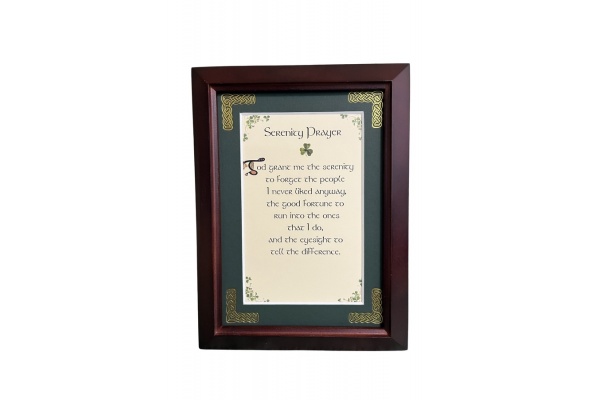 Serenity Prayer - Humorous - 5x7 Framed Blessing