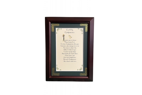 To My Godparents - 5x7 Framed