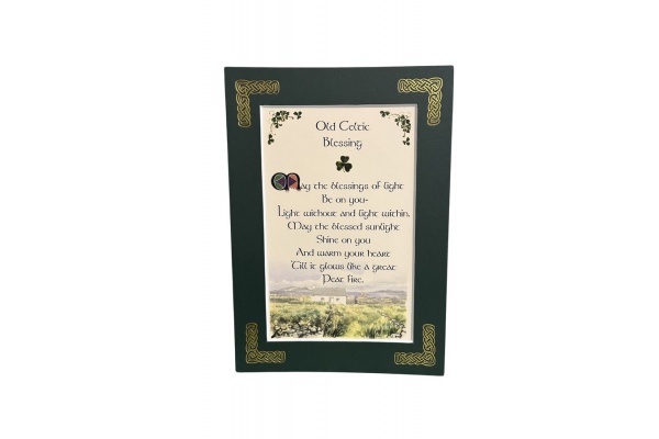Old Celtic Blessing - 5x7 Matted 