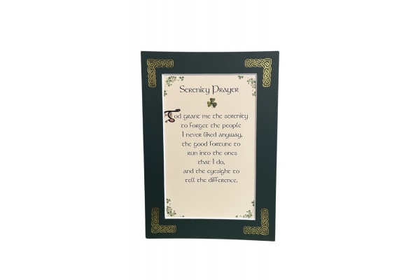Serenity Prayer - Humorous verse - 5x7 Matted 