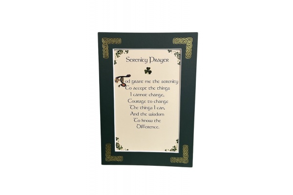 Serenity prayer - Short verse - 5x7 Matted 