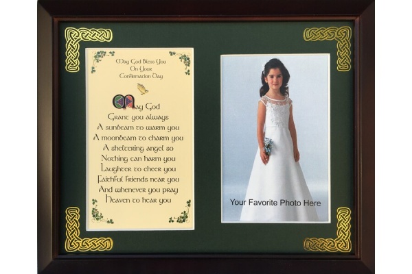 /Irish-Blessings/8x10-Framed-Photo-Verse/Confirmation-Day---May-God-grant-you-always-a-sunbeam