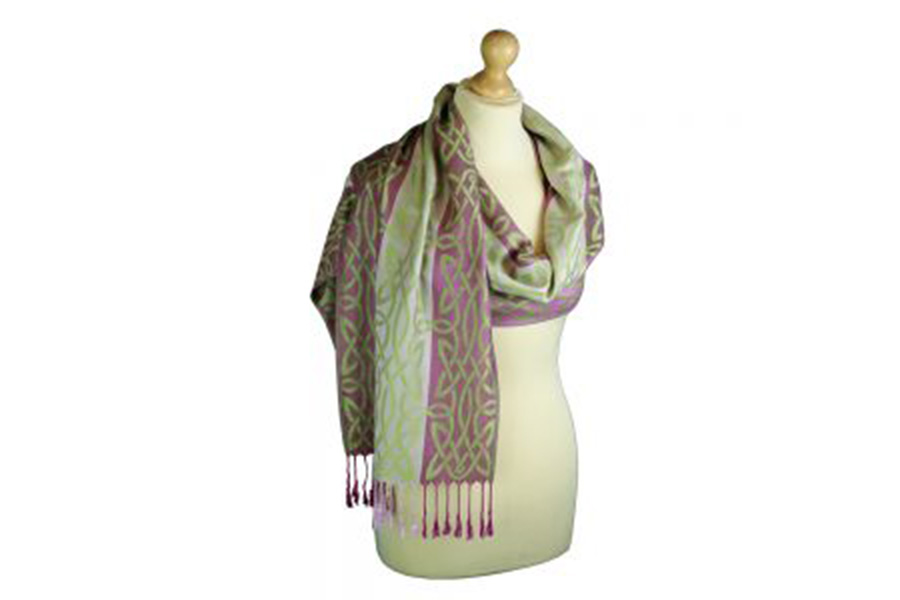 Inishbofin Celtic Pashmina Scarf